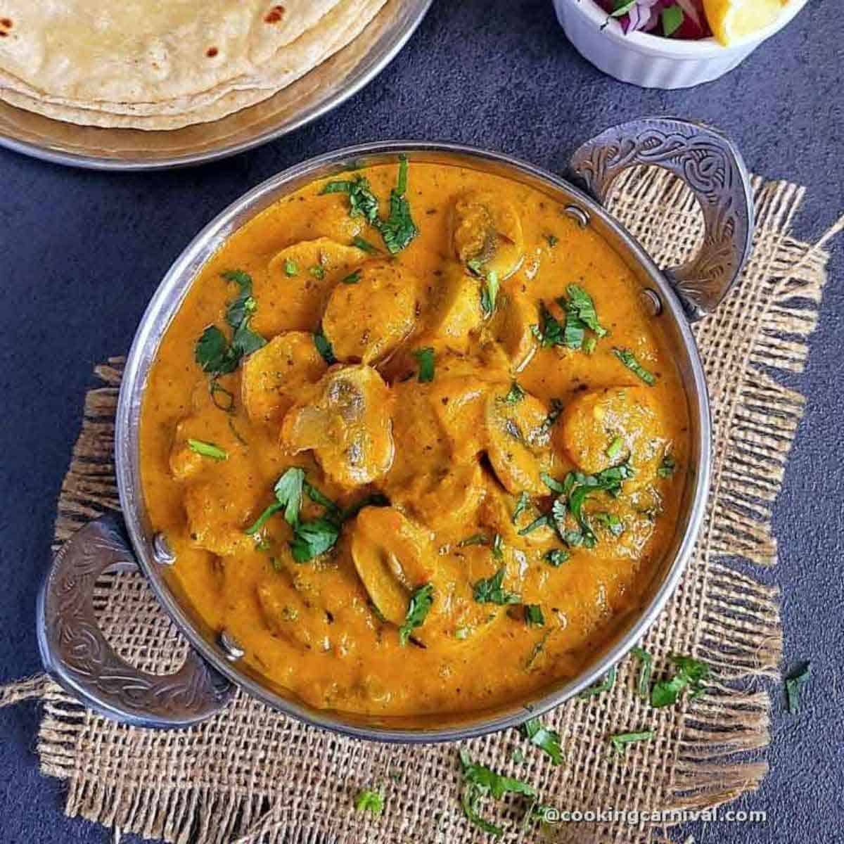 Mushroom Masala
