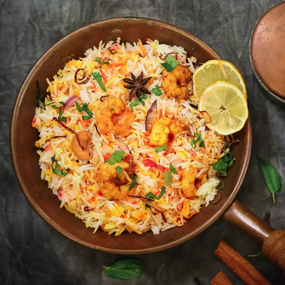 Prawns Biryani